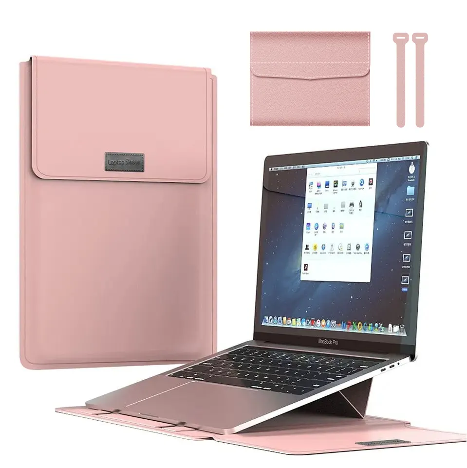 Men Notebook Case With Stand Laptop Covers&Bags Acessorries For Macbook M1 M2 Air Pro 12/13/14/15 inch Laptop Sleeve For Ladies