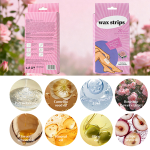 Nuove <span class=keywords><strong>Strisce</strong></span> Depilatorie a Freddo per Ascelle, Gambe, Zona Bikini e <span class=keywords><strong>Viso</strong></span>, Confezione all'Ingrosso - Product Image 5