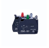 ZBE-101/ZBE-102 Blok Kontak Sakelar Tombol Tekan Aluminium & ABS 22mm Sementara 1NO1NC IP33 240V 3A