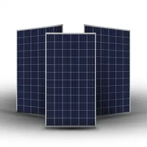 厂家直销高端PERC太阳能电池板工程设计太阳能组件330W-350W太阳能系统多晶多晶硅电池板
