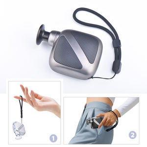 3 accesorios y 4 velocidades de mano portátil Mini tamaño de viaje sin escobillas relajación muscular percusión masajeador de tejido profundo - Product Image 6