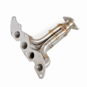 Colector de escape de acero inoxidable pulido de alta calidad y alto flujo para Mazda 6 2.0 <span class=keywords><strong>GG</strong></span> GY 2002-2008, tubo de escape modificado para carreras. - Product Image 5