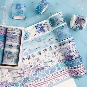 Custom Japanese Waterproof Eco-friendly UV Printed Holographic Anime Cartoon Pet Cute <b>Washi</b> <b>Tape</b> with Gloss Lamination-Wholesale - Product Image 4