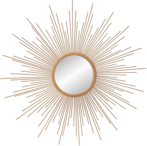 Espejos grandes de Metal de hierro para decoración de pared, cristales decorativos modernos y redondos para dormitorio, sala de estar y baño - Product Image 2