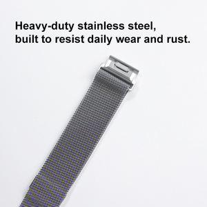 Quickfit 22mm 26mm thoáng khí thép không gỉ lưới từ thể thao ban nhạc <span class=keywords><strong>Garmin</strong></span> <span class=keywords><strong>Fenix</strong></span> 8 E 7 7x 6 6x Dây đeo đồng hồ thông minh - Product Image 6