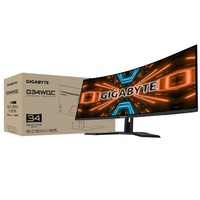 Moniteur de jeu incurvé 34 pouces G34WQC-Panneau VA 3440x1440 144Hz | 1500R Ultrawide, HDR400, montage VESA