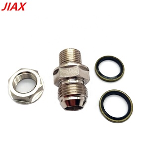 Adaptateur de bouchon de <span class=keywords><strong>vidange</strong></span> de retour de carter d'huile MAMBA Turbo sans soudure adaptateur de retour de carter de carter d'huile 10an avec O rondelle - Product Image 2