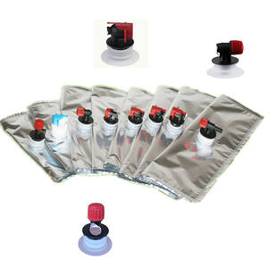 Bolsa de plástico en caja con válvula de 5 litros de 10 litros de 15 litros y 20 litros de plástico bolsa aséptica con tapa - Product Image 6