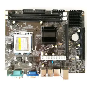 Desktop Laptop Motherboard 100 % funktionierendes Mini-Einbausystem 1333 Mhz einzeln SATA Intel Integrated Motherboard 2 DDR3 DIMM