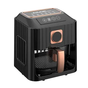 New Style 6 In 1 Square 5l Air Fryer Toaster Household 1000W Oven Air Fryer With Observation