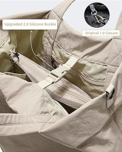Large Big <strong>Tote</strong> <strong>Zip</strong> <strong>up</strong> Yoga Sling <strong>Bag</strong> for Yoga and Sport, Custom Logo Carrying Cotton Nylon Yoga Sport <strong>Bag</strong> ForTravel - Product Image 4