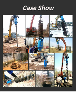 Alta qualità della roccia Augur trapano terra coclea strumenti di perforazione foratura coclea idraulica coclea per il palo di fondazione - Product Image 5