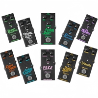 Pédales d'effets pour guitare Miwayer/Overdrive/Distortion/Fuzz/Delay/Chorus/Tremolo/True Bypass, effets compacts pour débutants
