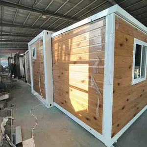 2 Bedrooms 1 Bathroom Luxury 20ft 40ft Prefab Container Homes For Sale Expandable House With Terrace