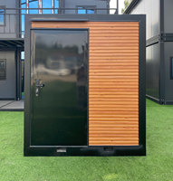 Salle de bain mobile extensible de haute qualité, toilettes préfabriquées portables avec douche pour maison et appartement, fabriquées en panneaux sandwich