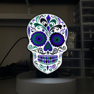 Día <span class=keywords><strong>de</strong></span> los <span class=keywords><strong>muertos</strong></span> Decoración <span class=keywords><strong>Caja</strong></span> <span class=keywords><strong>de</strong></span> luz LED Calavera Anime <span class=keywords><strong>Caja</strong></span> <span class=keywords><strong>de</strong></span> luz Pantalla <span class=keywords><strong>Caja</strong></span> <span class=keywords><strong>de</strong></span> luz acrílica - Product Image 1
