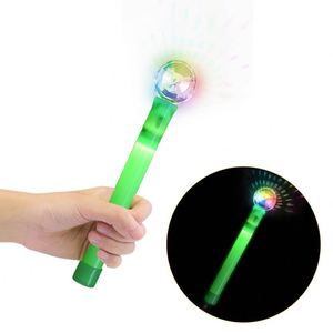 Bâton lumineux LED de haute qualité pour boule disco, avec poignée verte, jouet lumineux pour Noël, Mardi Gras, mariages, fêtes, plastique, Nouvel An, Pâques - Product Image 1