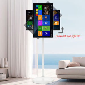 Nieuwe legergroene 16:9 touchscreen <span class=keywords><strong>32</strong></span> <span class=keywords><strong>inch</strong></span> Android Smart TV-standaard 10000mAH hoge-capaciteit batterij 8+128G 4K UHD draaibare verplaatsbare <span class=keywords><strong>monitor</strong></span> - Product Image 2