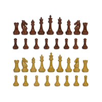 Jeu d'échecs en bois en gros de haute qualité avec pièces de dragon King Pawns Knight et boîte de rangement pour grand tournoi ou enfants