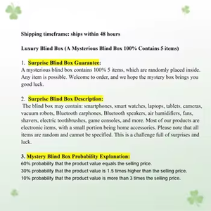 COSMOVA <span class=keywords><strong>Caja</strong></span> Sorpresa Lucy, <span class=keywords><strong>Caja</strong></span> Ciega Electrónica con 1-3 Artículos Aleatorios: Dron, Tablet VR, Auriculares, Control de Xbox, <span class=keywords><strong>Caja</strong></span> <span class=keywords><strong>Misteriosa</strong></span> Avanzada - Product Image 5