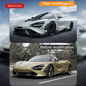 Kit de Conversión de Carrocería 765LT para <span class=keywords><strong>McLaren</strong></span> <span class=keywords><strong>720s</strong></span> <span class=keywords><strong>Modificado</strong></span> Estilo 765LT Capó de Fibra de Carbono Alerón Trasero Autopartes - Product Image 5