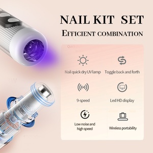 Wholesale Cordless <b>Nail</b> Drill Professional Rechargeable <b>Nail</b> Drill Gel Polishing Machine <b>Nail</b> Equipment - Product Image 2