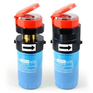 Compteur de débit à piston rotatif V4B avec filtre intégré et sortie impulsionnelle pour la surveillance GPS des flottes - Product Image 1