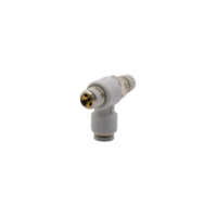 Raccord pneumatique Airmax SL6-m5 en laiton/acier, connecteur, vanne de régulation de débit d'air en plastique, pour machines de construction 1