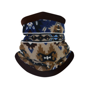 Autumn Winter Imitation Cashmere Neck Warmer Adjustable Elastic Printed Thickened Multi-purpose Warm Face Mask Cycling Unisex - Product Image 1