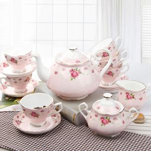 Promotion à prix réduit : Ensemble de thé et de café en céramique et porcelaine de luxe européenne, respectueux de l'environnement - Product Image 2