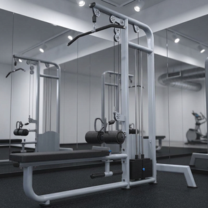 Máquina Integrada de Polea para Ejercicios de Espalda y Fuerza, Equipo de Gimnasio Comercial para Desarrollo Muscular y Entrenamiento de Fuerza - Product Image 3