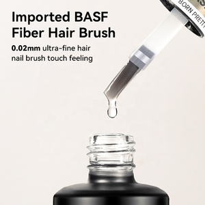 BORN PRETTY PRO 2 EN 1 Super Bond Base Gel Polish TPO Free High Adhesive Long Lasting Base Coat Brush on Nail Glue Gel for Tips - Product Image 6