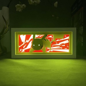 162 Styles <span class=keywords><strong>Death</strong></span> <span class=keywords><strong>Note</strong></span> L Kira Lampe 3D en papier découpé Dragon Ball Goku Boîte à lumière LED Anime Série Cosplay Extérieur Artisanat - Product Image 4
