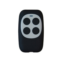 Télécommande RF 4 boutons personnalisée CE FCC ROHS 433 MHz pour portail de garage, code fixe/apprentissage/rolling code, duplicateur