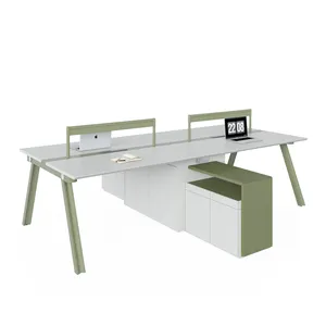 Пользовательский Размер офисная мебель стол 2 Рабочий стол для персонала Расширенный стол для персонала настраиваемая офисная мебель