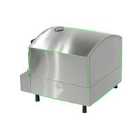 Four à pizza au gaz multifonctionnel portable moderne en acier inoxydable, durable pour une utilisation en extérieur, pour les maisons, les restaurants et les hôtels