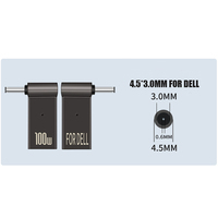 DC 3,5*1,35mm Stecker auf Typ C Buchse DC Power Charger Adapter Konverter Anschluss für Laptop/Tablet