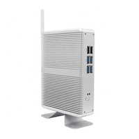 Mini Computadora de 7.ª Generación I3 con Windows 10, Precio de Fábrica, Carcasa de Aleación de Aluminio ITX Pequeña, Compatible con SSD/HDD, Garantía de 3 Años, OEM, Nueva