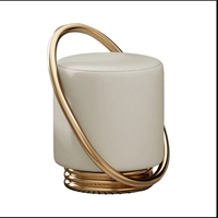 Tabouret de coiffeuse, tabouret de salon, tabouret de table basse, tabouret de maquillage simple pour chambre à coucher