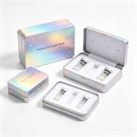 Boîte d'emballage rigide personnalisée avec fermeture magnétique pour flacons de 3 ml, 5 ml, 7 ml, 10 ml, avec insert