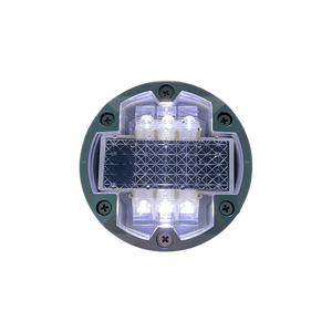 Đường cao tốc lối ra dẫn đường lái xe mèo mắt nhà máy không thấm nước IP68 nhôm Stud đường cao tốc sân bay thông minh nhấp nháy năng lượng mặt trời đường đinh tán - Product Image 6