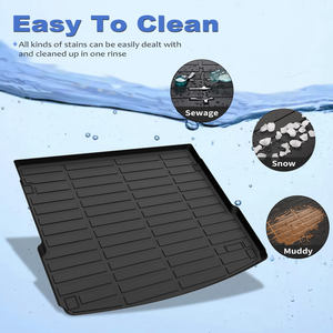 Nuevos productos, alfombra para coche, alfombras para coche fáciles de llevar, alfombrilla para suelo rentable, forro de carga para Audi A3 <span class=keywords><strong>Sedan</strong></span> FWD 2015, alfombrilla para maletero - Product Image 4