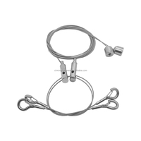 Nouveau type de fixation au plafond kit de suspension pince de câble en fil d'acier