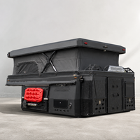 Camioneta Pickup Todoterreno 4x4 Personalizada QC, Mini Camper Plegable Impermeable para Cuatro Personas, RV para Viajes de Camping al Aire Libre en Australia
