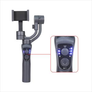 المهنية الهاتف الذكي فيديو DSLR كاميرا <span class=keywords><strong>3</strong></span> محور مثبت أفقي مقبض استقرار - Product Image 2