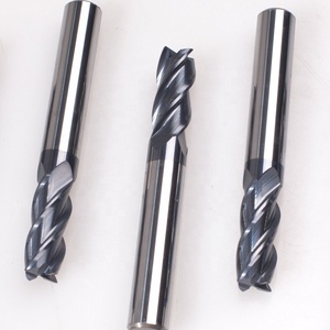 कार्बाइड HRC60 इंच आकार के अंत मिल कटर 3/8*1*3 - Product Image 6
