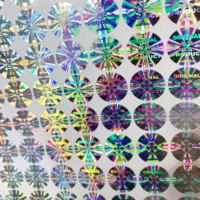 Étiquettes holographiques de sécurité avec logo personnalisé en 3D, estampage à chaud, autocollants adhésifs anti-contrefaçon pour la vente en gros