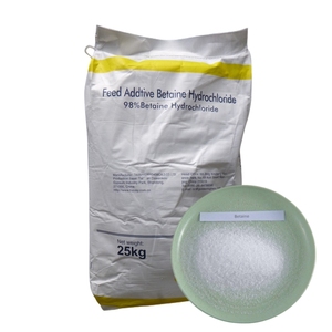 Betaína hcl, grado alimenticio 98%, aditivos para alimentación de aves de corral, hidrocloruro de betaína - Product Image 1