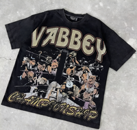 T-shirt personnalisé, t-shirt graphique, t-shirt DTG, streetwear, t-shirt d'été, hip-hop, t-shirt oversize, t-shirt court, t-shirt en coton épais pour hommes