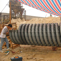 Petite usine de traitement de l'or Goulotte en spirale pour l'extraction de l'or